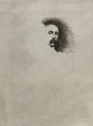 Ritratto di Basil Gotto (versione in bianco e nero)