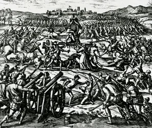 Le truppe di Francisco Pizarro catturano l