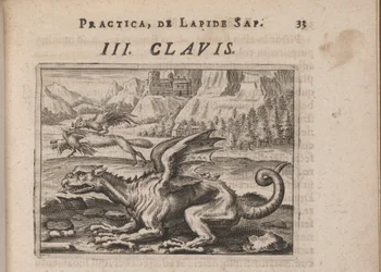 Illustrazione per Tripvs avrevs, hoc est, Tres tractatvs chymici selectissimi.., 1618