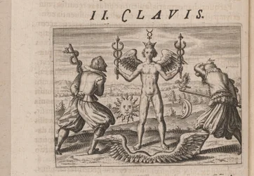 Illustrazione per Tripvs avrevs, hoc est, Tres tractatvs chymici selectissimi