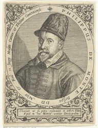 Ritratto del compositore Philippe de Monte (1521-1603)