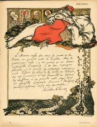 Il piatto del burro, numero 222, satirico a colori