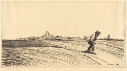 Vagabondo con fagotto (Le chemineau à la besace)