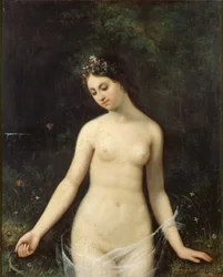Giovane donna nuda, 1831