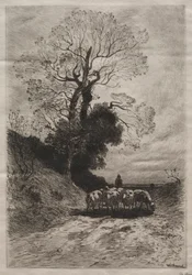 Ritorno del gregge, c. 1870