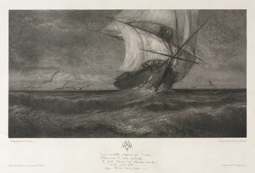La Nave Fantasma, o Sulle Onde, 1872