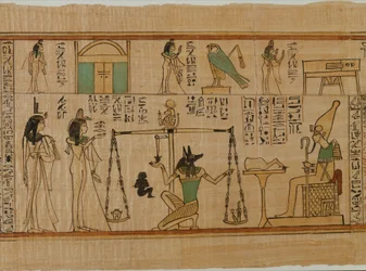 Il papiro funerario del cantante di Amon Nany, c.1050 a.C.