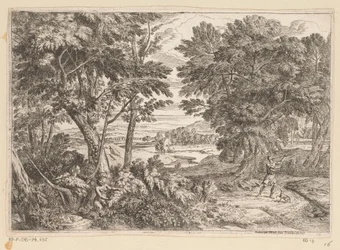 Paesaggio arcadico con Cefalo e Procri
