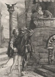 Owake! cosa! Brabantio! ladri! ladri!: tavola 1 da Otello Atto 1, Scena 1