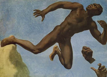 Studio di un nudo nero, 1838