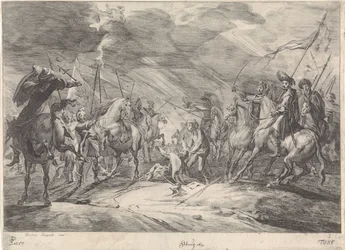 Scena di battaglia