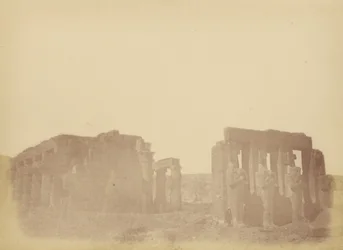 Panoramica del Ramesseum