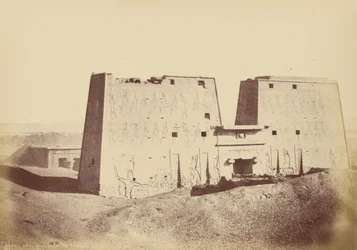 Panoramica del Tempio di Edfu