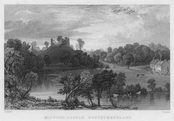 Castello di Mitford, Northumberland