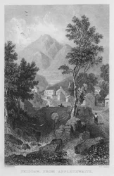 Skiddaw, da Applethwaite (incisione)