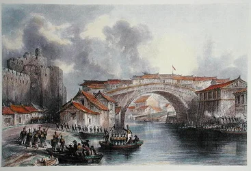 Porta ovest di Ching Keang Foo, c.1850