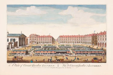Veduta di Covent Garden, Londra
