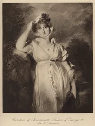 Carolina di Brunswick, regina del re Giorgio IV