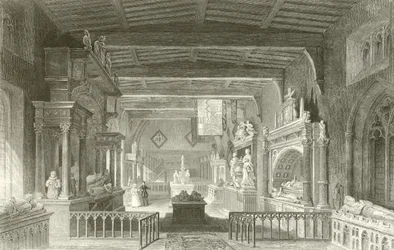 Monumenti ai Conti di Rutland nella Chiesa di Bottesford, Leicestershire