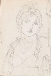 Ritratto a mezzo busto di Emma Hamilton