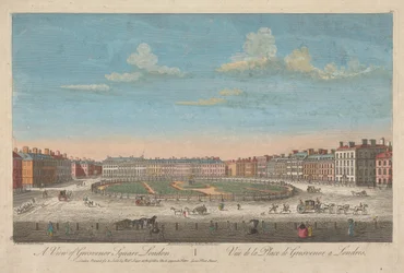 Veduta di Grosvenor Square, Londra