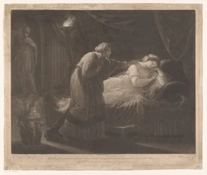 Penelope svegliata da Euryclea