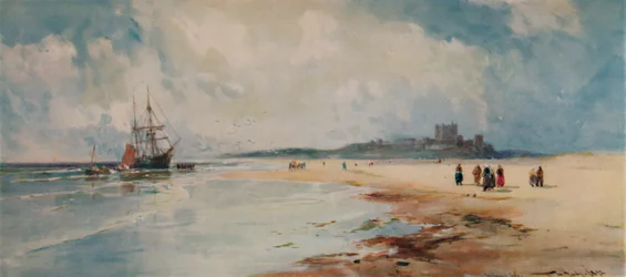 Castello di Bamborough, 1892, 1935