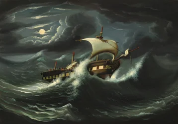 Fregata in Tempesta