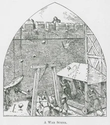 Scena di guerra (litografia)