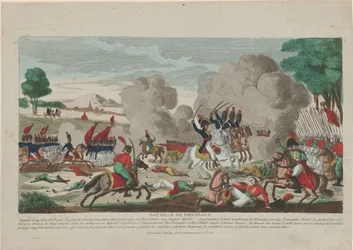 La battaglia di Friedland. Una carica della Guardia Leib russa il 14 giugno 1807, 1808