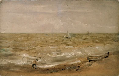 Scena di spiaggia