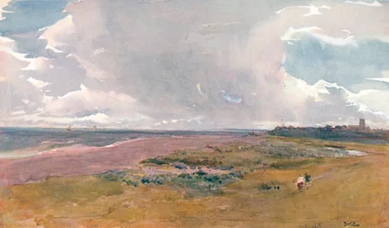 Southwold dalla spiaggia