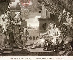Mosè portato alla figlia del faraone, 1809