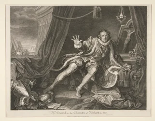 Mr. Garrick nel ruolo di Riccardo III