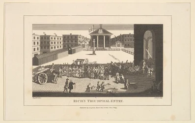 La gloria di Rich, o il suo ingresso trionfale a Covent Garden, dicembre 1732, 1 novembre 1809