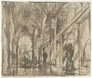 Interno di una chiesa a Roma