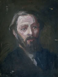 Ritratto dello scultore Pier Pander (1864-1919)