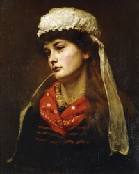 Una ragazza di Newlyn, 1889