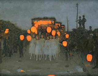 La parata delle lanterne, ca. 1918