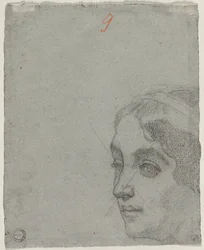 Testa di Donna (verso)