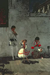 Scena di strada a Siviglia