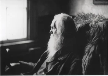 Walt Whitman a Camden, N.J., 1891 circa (stampa all