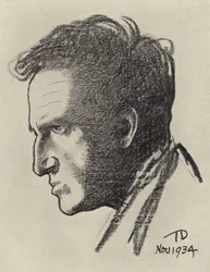 Thomas Derrick, artista inglese (litografia)