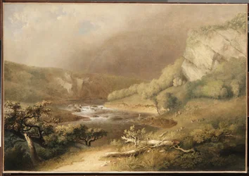 Rapide del fiume, 1825