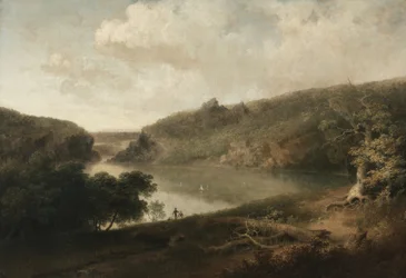 Vista di un lago