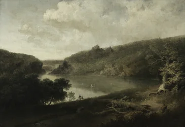 Veduta di un lago, c.1830