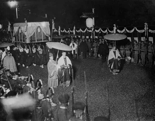 Funerale del Mikado, settembre 1912