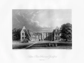 Sutton Place, vicino a Guildford, Surrey, XIX secolo