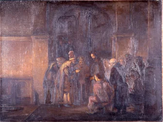 Il tributo (dopo Rembrandt)
