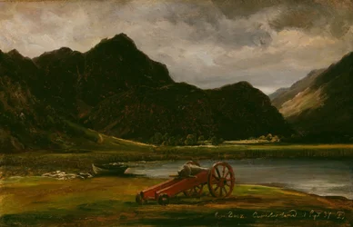 Il cannone a Derwentwater